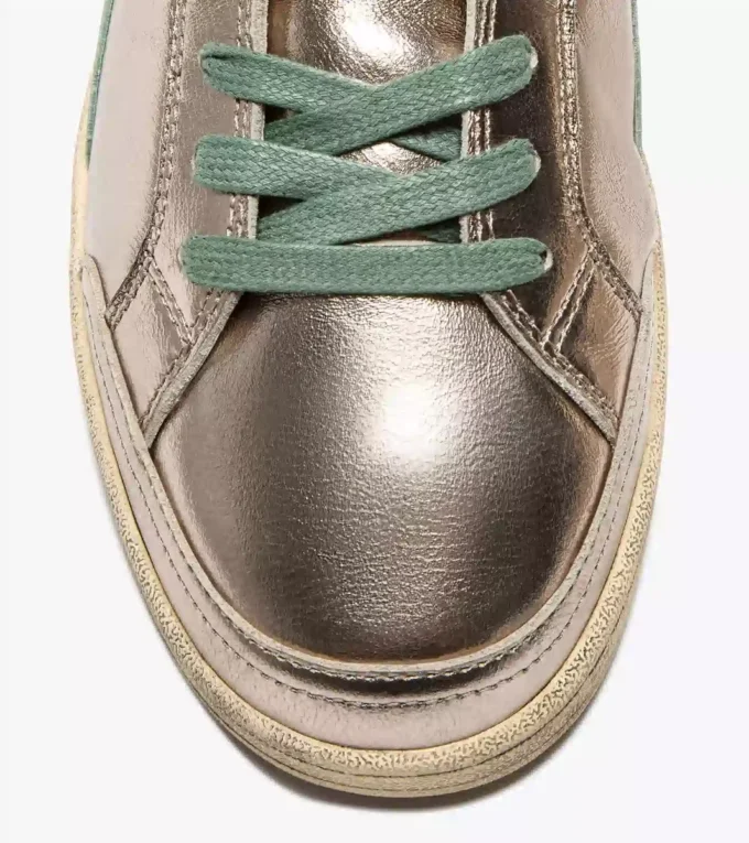 Prestige Metal Used Heritage sneaker made from leather Prestige Metal Used Heritage sneaker made from leather