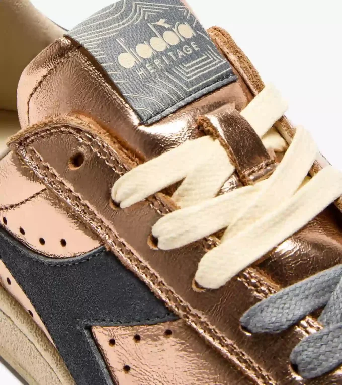 Prestige Metal Used Heritage sneaker made from leather Prestige Metal Used Heritage sneaker made from leather