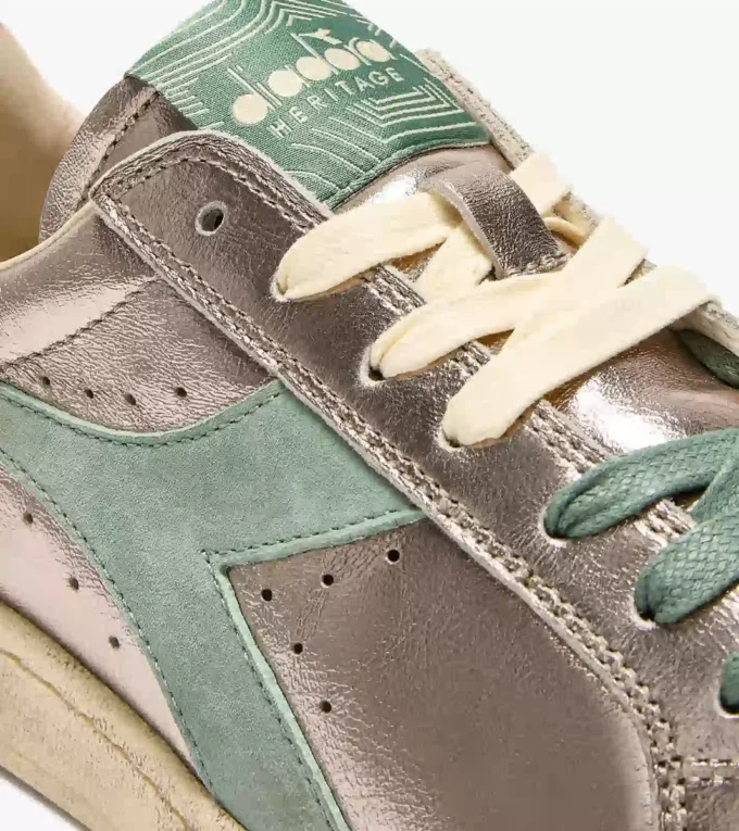 Prestige Metal Used Heritage sneaker made from leather Prestige Metal Used Heritage sneaker made from leather