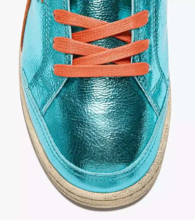 Prestige Metal Used Heritage sneaker made from leather Prestige Metal Used Heritage sneaker made from leather