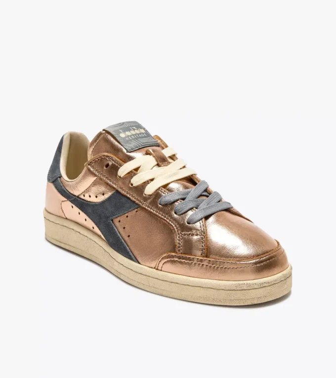Prestige Metal Used Heritage sneaker made from leather Prestige Metal Used Heritage sneaker made from leather