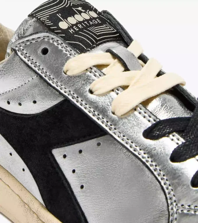 Prestige Metal Used Heritage sneaker made from leather Prestige Metal Used Heritage sneaker made from leather