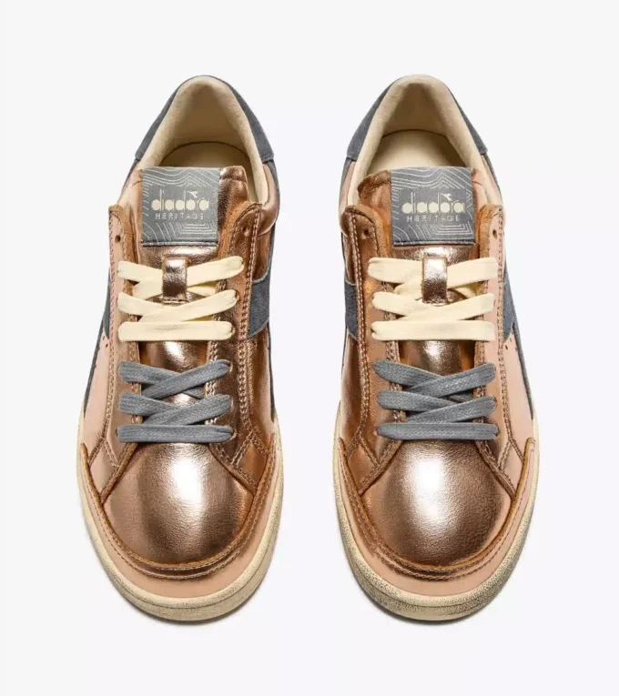 Prestige Metal Used Heritage sneaker made from leather Prestige Metal Used Heritage sneaker made from leather