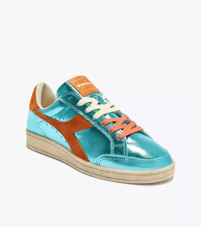 Prestige Metal Used Heritage sneaker made from leather Prestige Metal Used Heritage sneaker made from leather