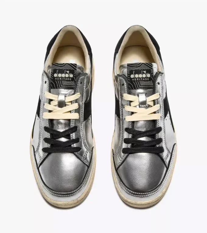 Prestige Metal Used Heritage sneaker made from leather Prestige Metal Used Heritage sneaker made from leather