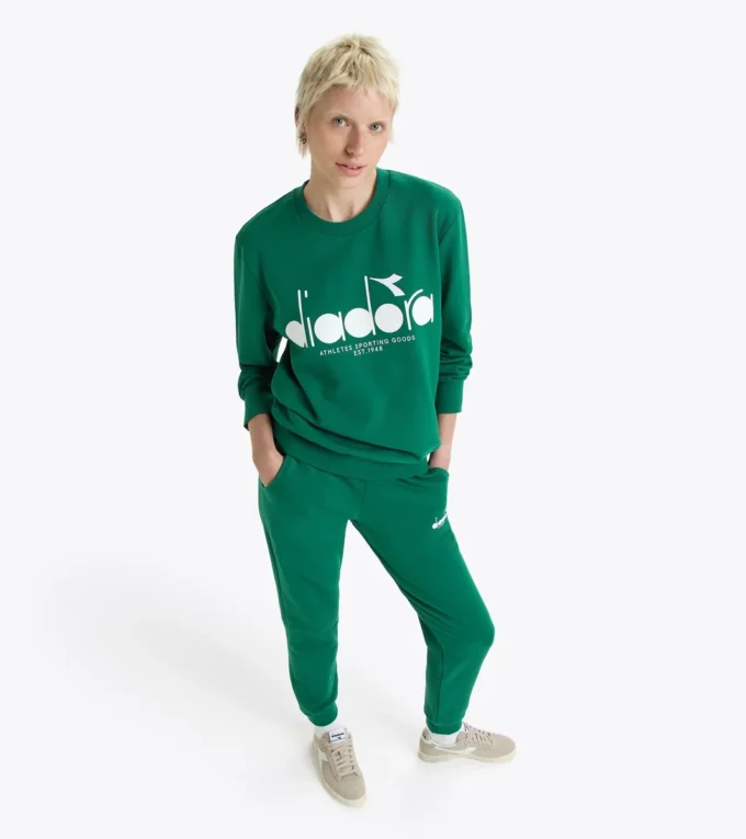 Sweatshirt Crew Logo Cotton crewneck