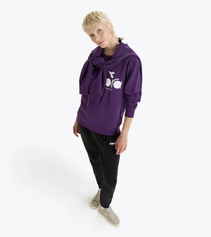 Sweatshirt Crew Logo Cotton crewneck