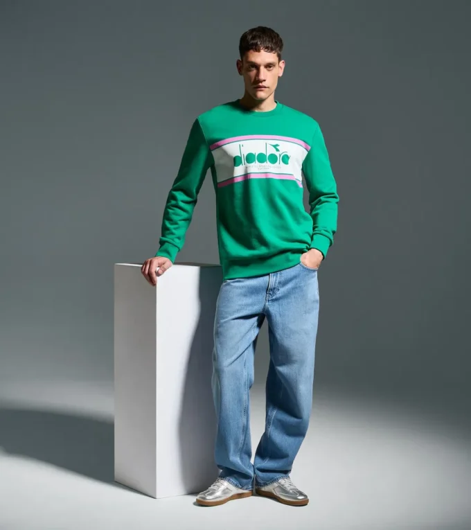 Sweatshirt Crew Logo Cotton crewneck Sweatshirt Crew Logo Cotton crewneck