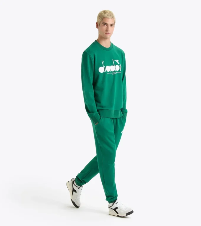 Sweatshirt Crew Logo Cotton crewneck