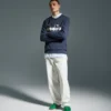 Sweatshirt Crew Logo Cotton crewneck Sweatshirt Crew Logo Cotton crewneck