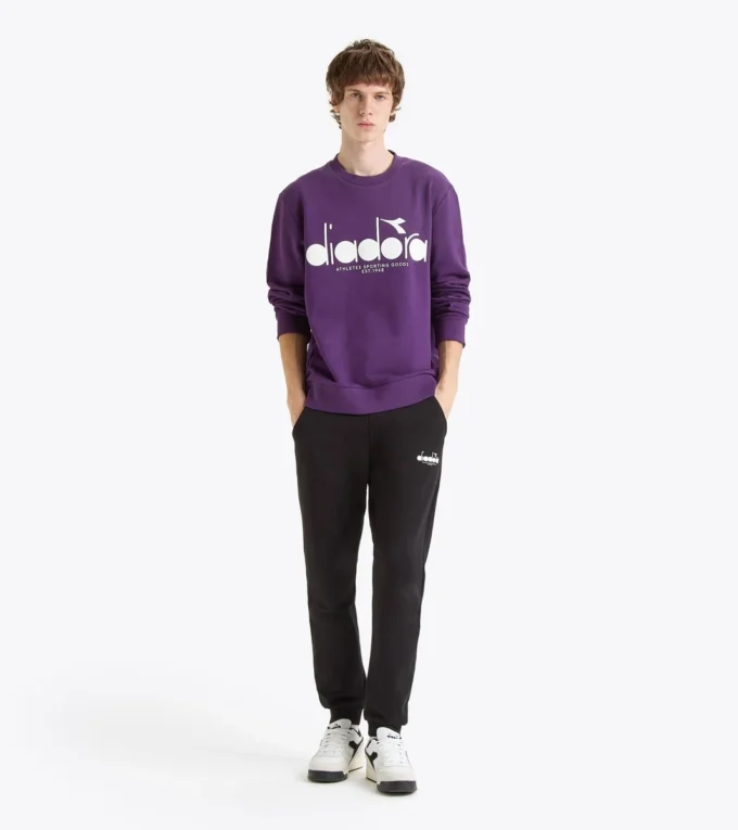 Sweatshirt Crew Logo Cotton crewneck