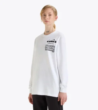 T-Shirt Ls Squadra Di Corsa Squadra di Corsa Long-sleeved t-shirt – Recycled cotton – Gender Neutral