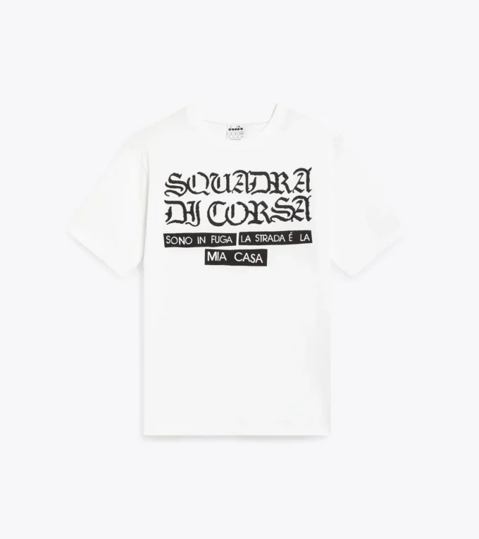 T-Shirt Ss Squadra Di Corsa Squadra di Corsa t-shirt – Recycled cotton – Gender Neutral T-Shirt Ss Squadra Di Corsa Squadra di Corsa t-shirt – Recycled cotton – Gender Neutral