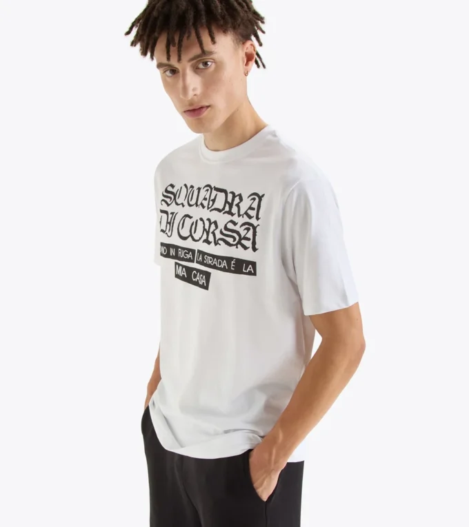 T-Shirt Ss Squadra Di Corsa Squadra di Corsa t-shirt – Recycled cotton – Gender Neutral T-Shirt Ss Squadra Di Corsa Squadra di Corsa t-shirt – Recycled cotton – Gender Neutral