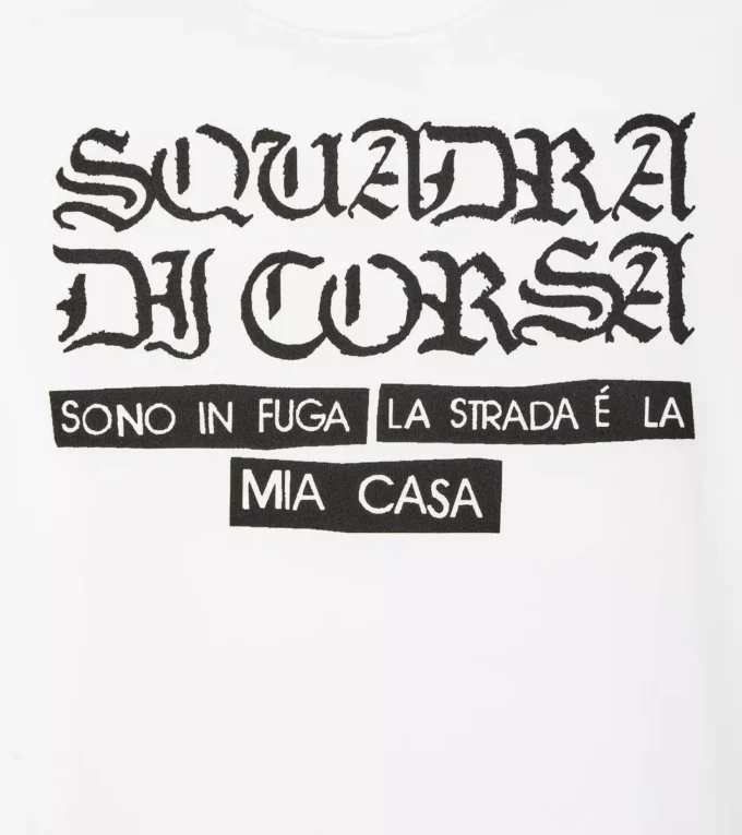 T-Shirt Ss Squadra Di Corsa Squadra di Corsa t-shirt – Recycled cotton – Gender Neutral T-Shirt Ss Squadra Di Corsa Squadra di Corsa t-shirt – Recycled cotton – Gender Neutral