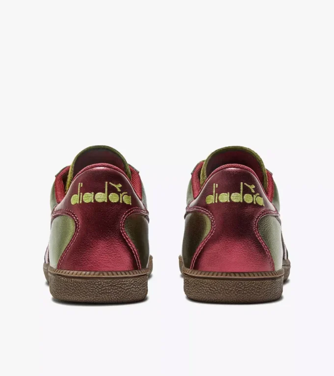 Trainer Metalized Metalized leather sneakers Trainer Metalized Metalized leather sneakers