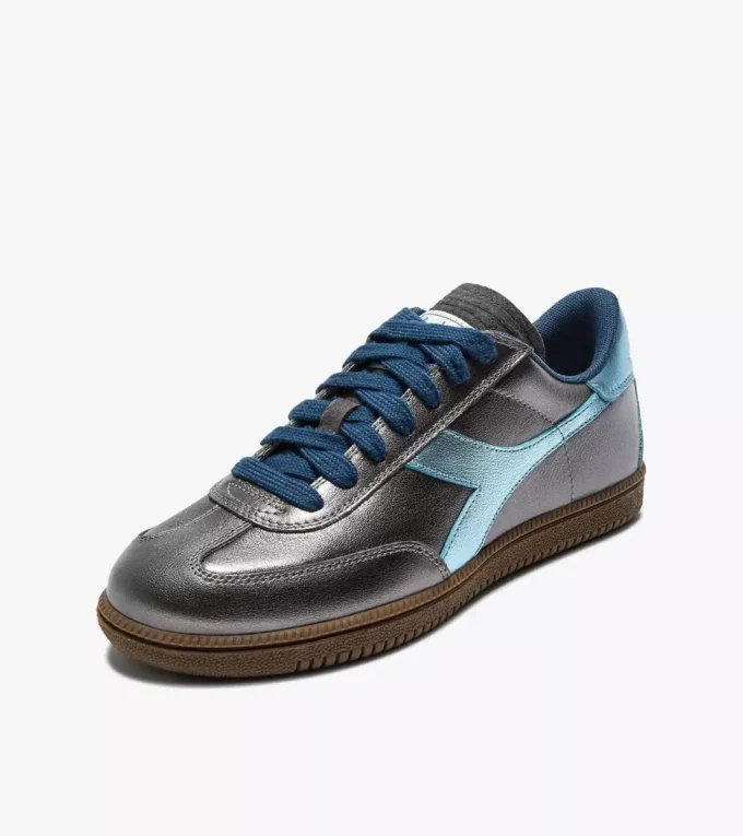 Trainer Metalized Metalized leather sneakers Trainer Metalized Metalized leather sneakers