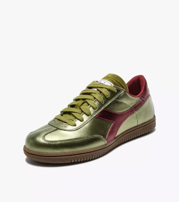 Trainer Metalized Metalized leather sneakers Trainer Metalized Metalized leather sneakers