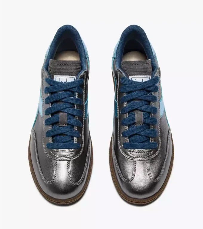 Trainer Metalized Metalized leather sneakers Trainer Metalized Metalized leather sneakers