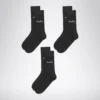 U. Mid Plain Socks 3-Pack Mid socks pack – Three pair – Unisex