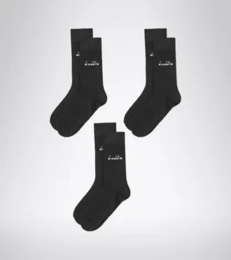 U. Mid Plain Socks 3-Pack Mid socks pack – Three pair – Unisex
