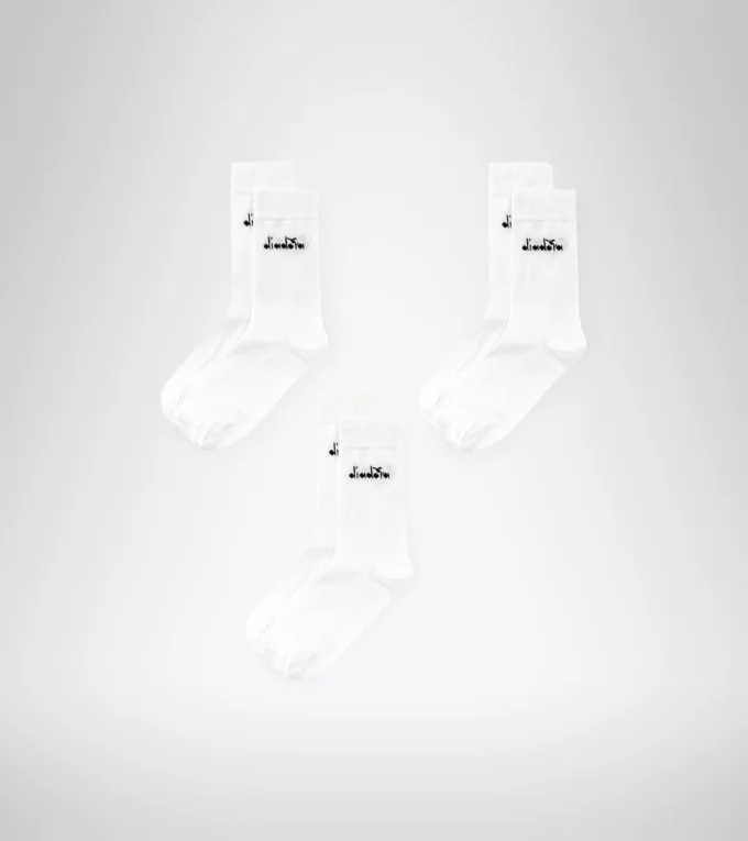 U. Mid Plain Socks 3-Pack Mid socks pack – Three pair – Unisex
