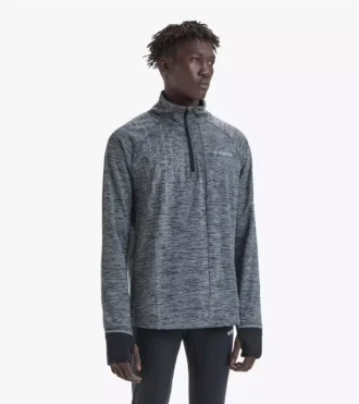 Warm Up Winter Sweat Be One 1/2 zip running top