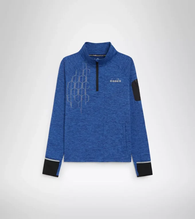 Warm Up Winter Sweat Be One 1/2 zip running top
