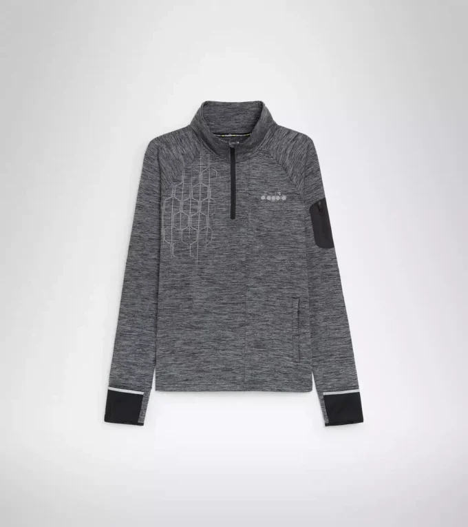 Warm Up Winter Sweat Be One 1/2 zip running top