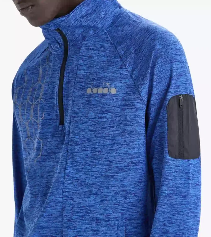 Warm Up Winter Sweat Be One 1/2 zip running top