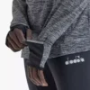 Warm Up Winter Sweat Be One 1/2 zip running top