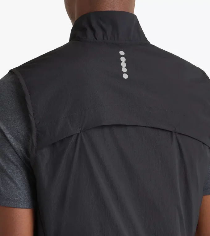 Windbreaker Packable Vest Packable windbreaker vest – Running